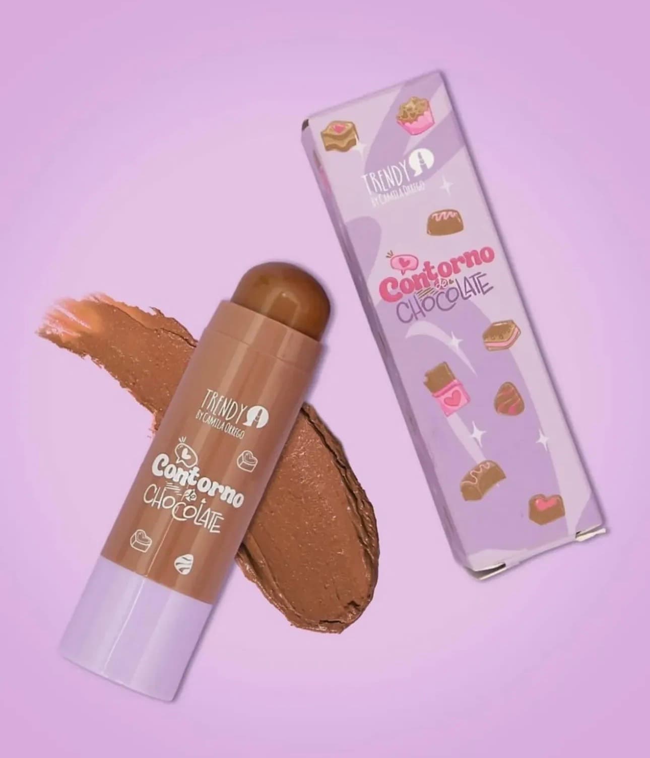 Contorno chocolate trendy