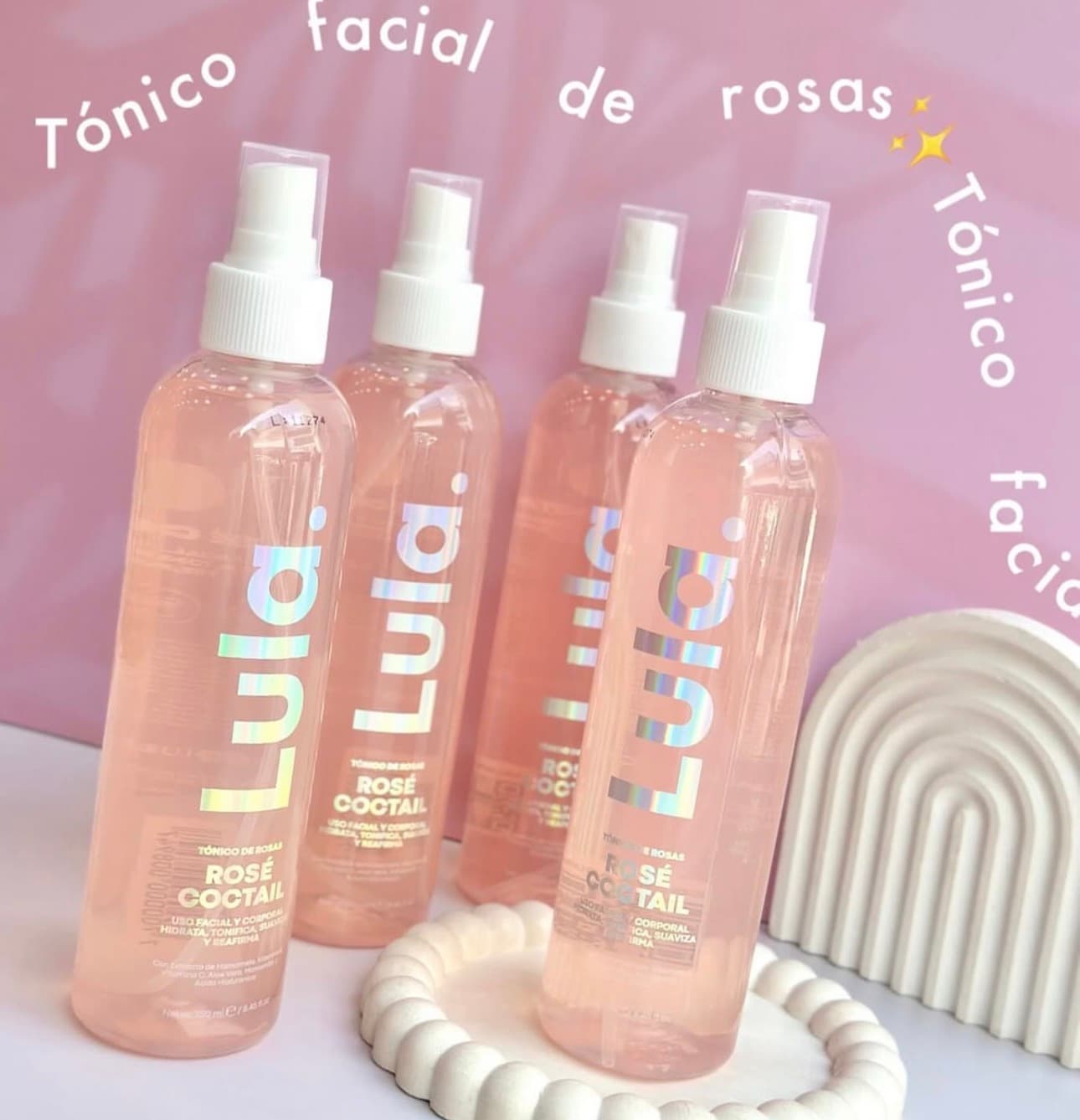 Tónico de rosas Lula
