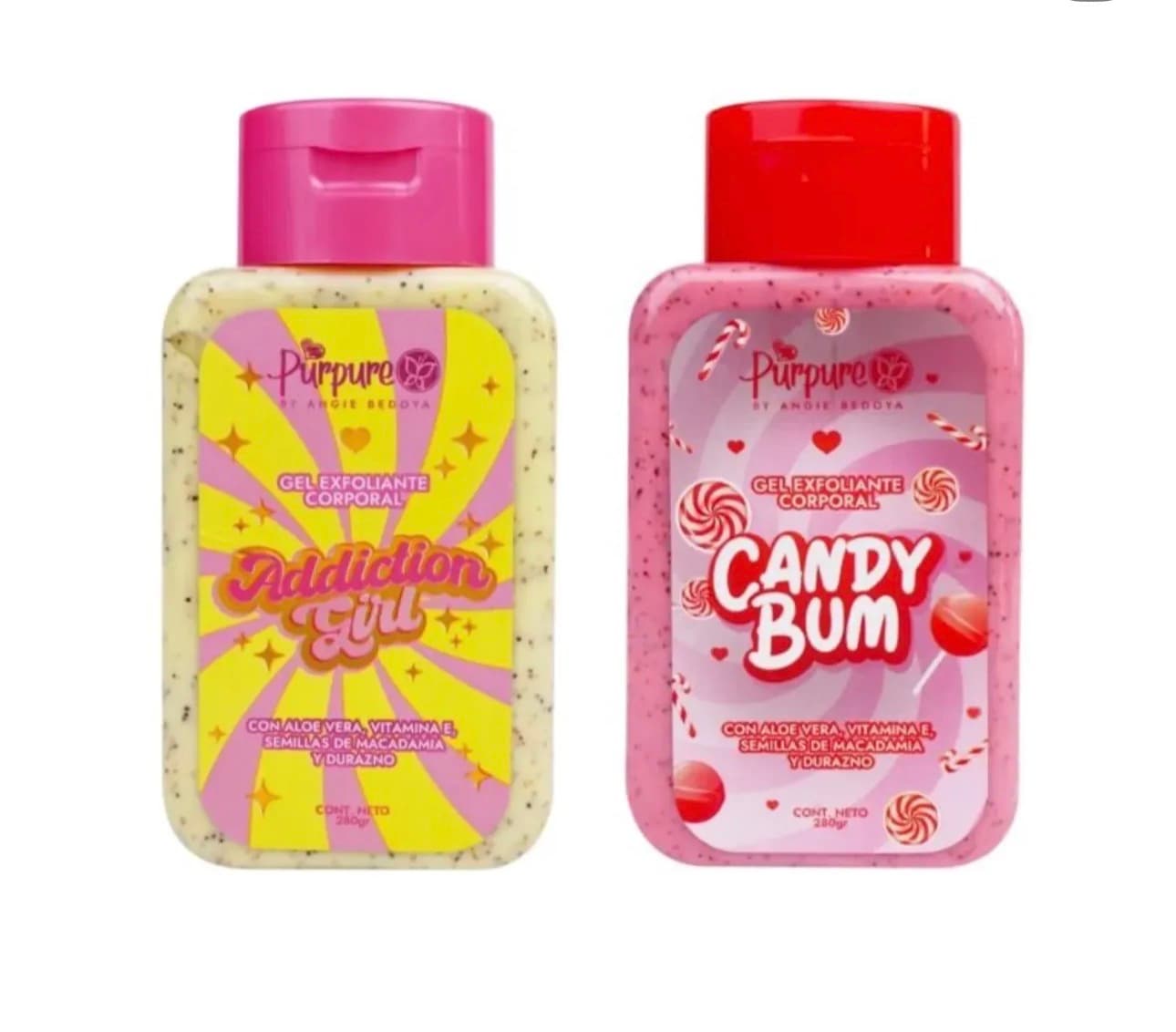 Exfoliante corporal purpure