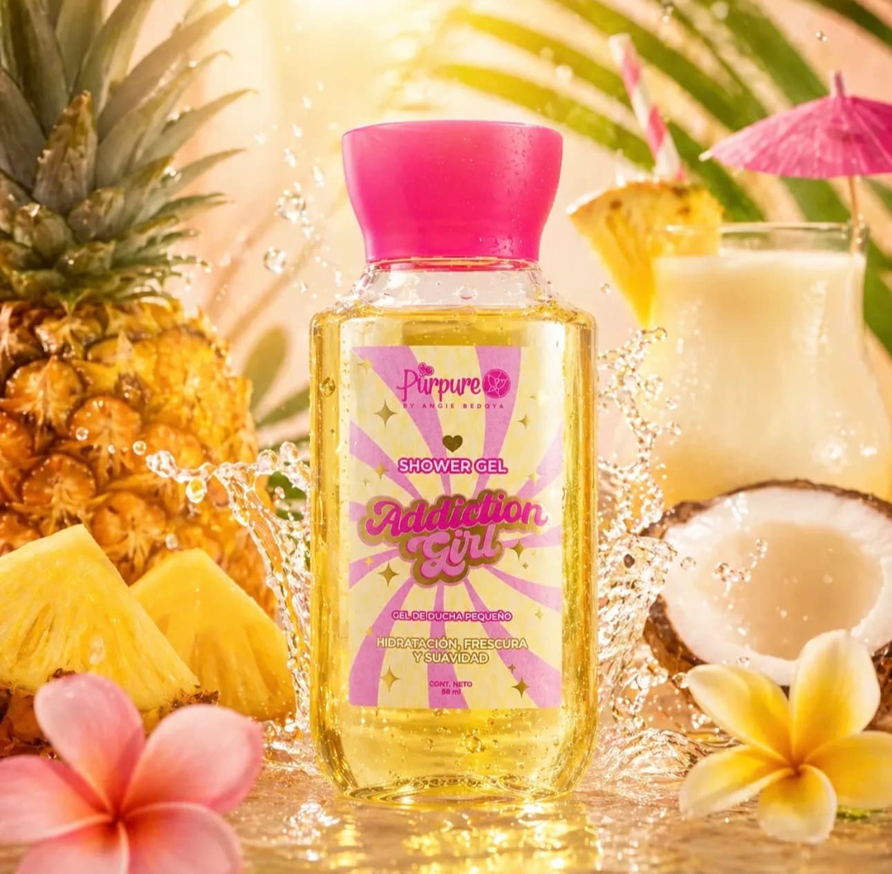 Gel de ducha mini purpure