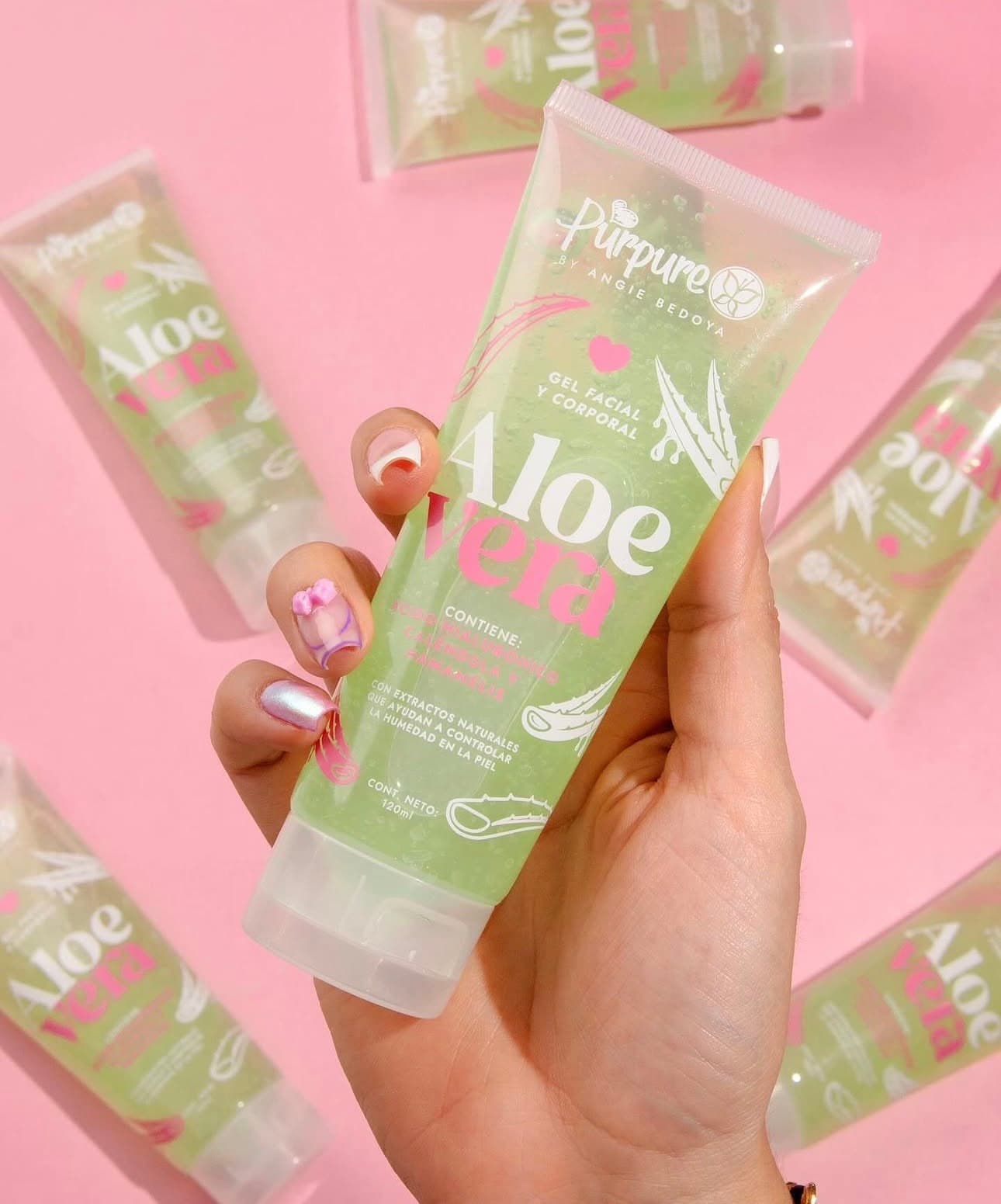 Gel aloe Vera purpure 120ml