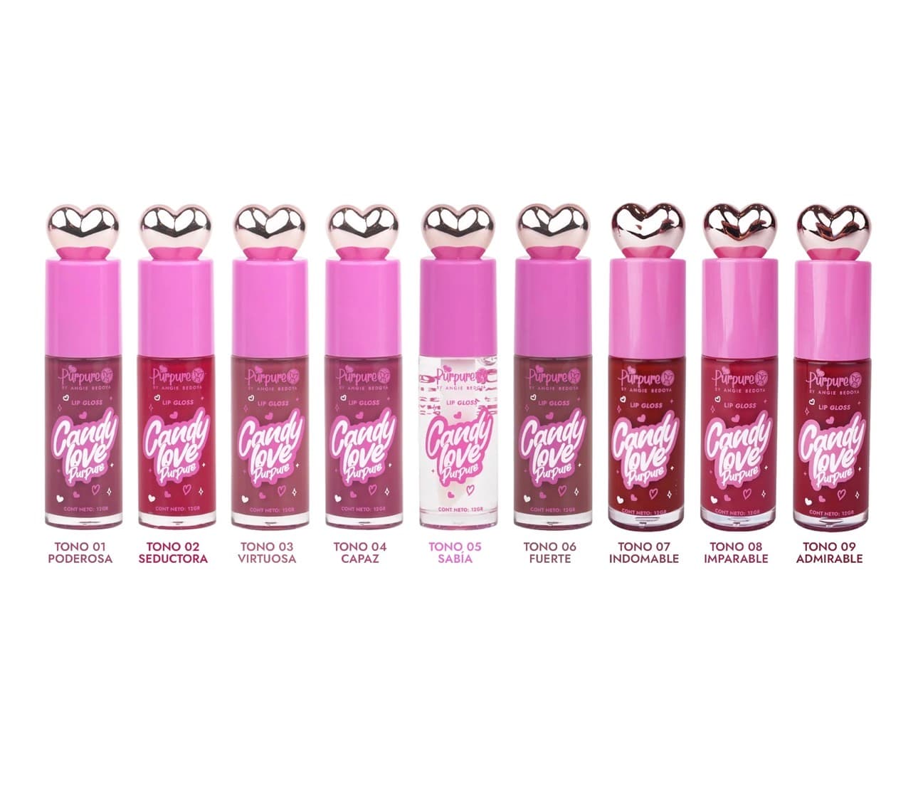 Gloss corazón purpure