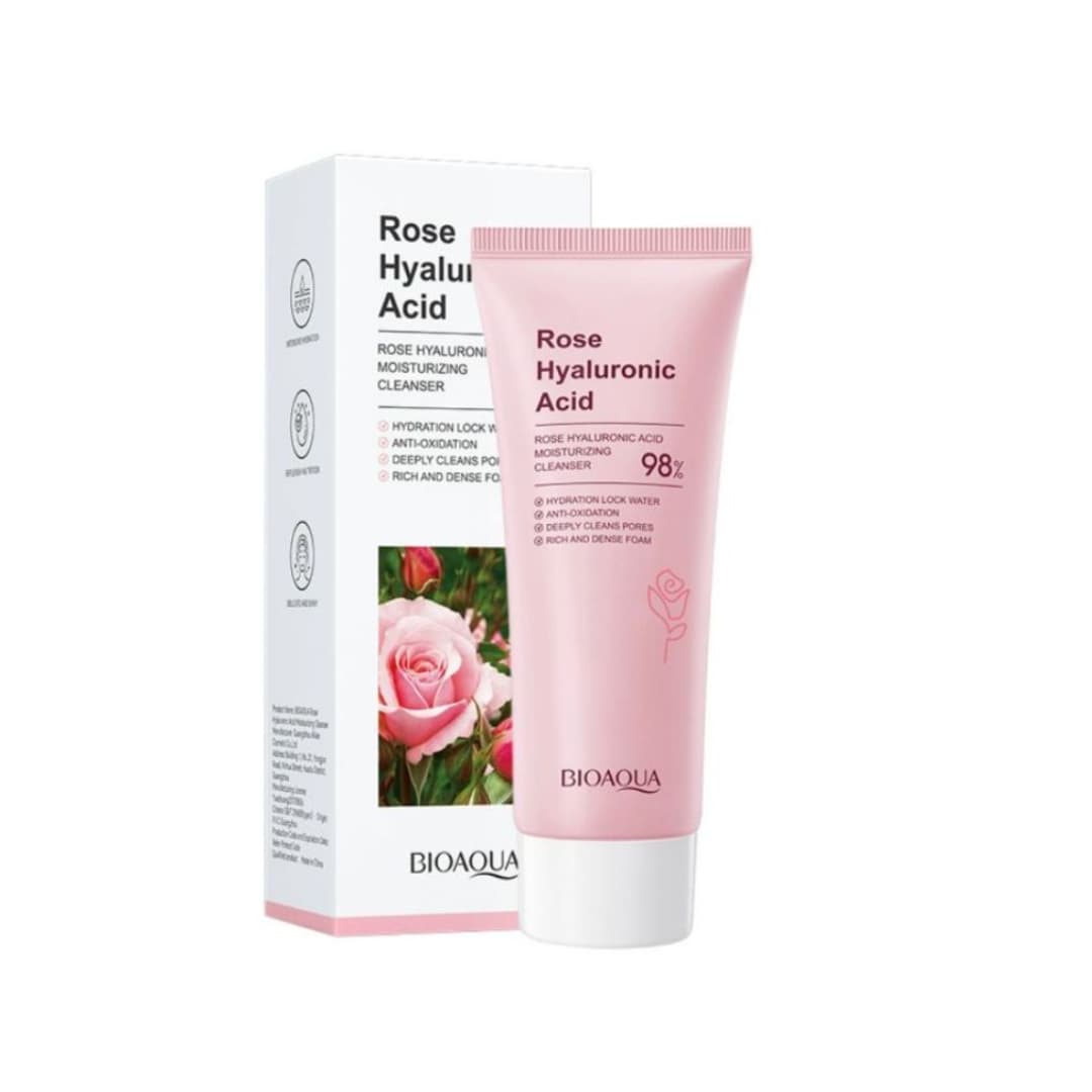 jabon facial de rosas bioaqua