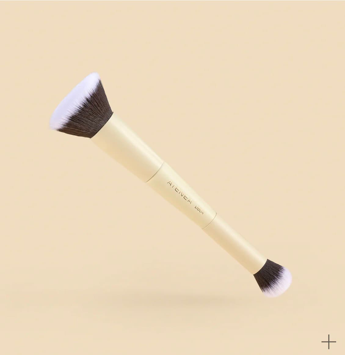 Brocha duo glam base-corrector atenea