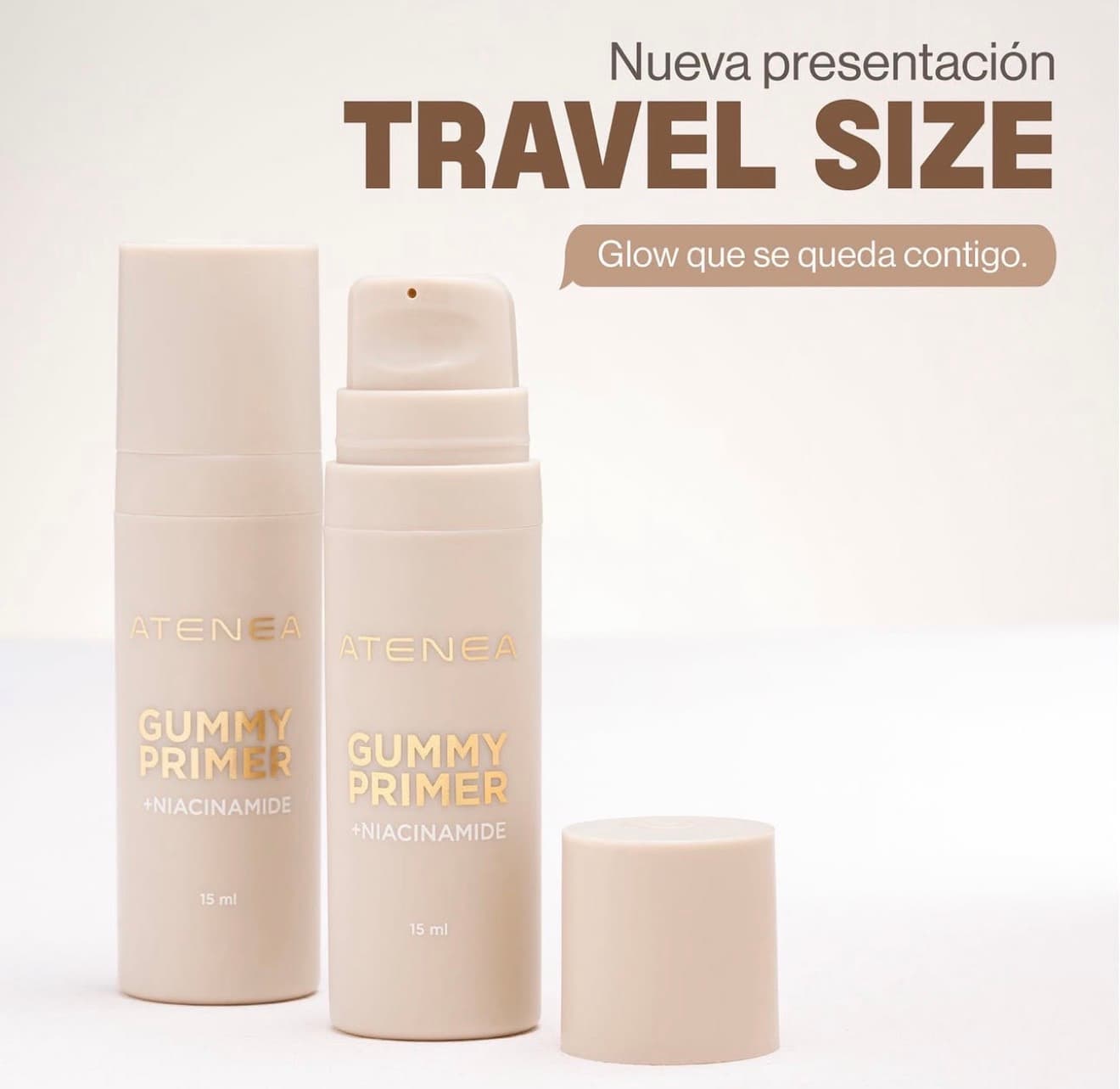 Gummy primer+Niacinamida atenea travel size